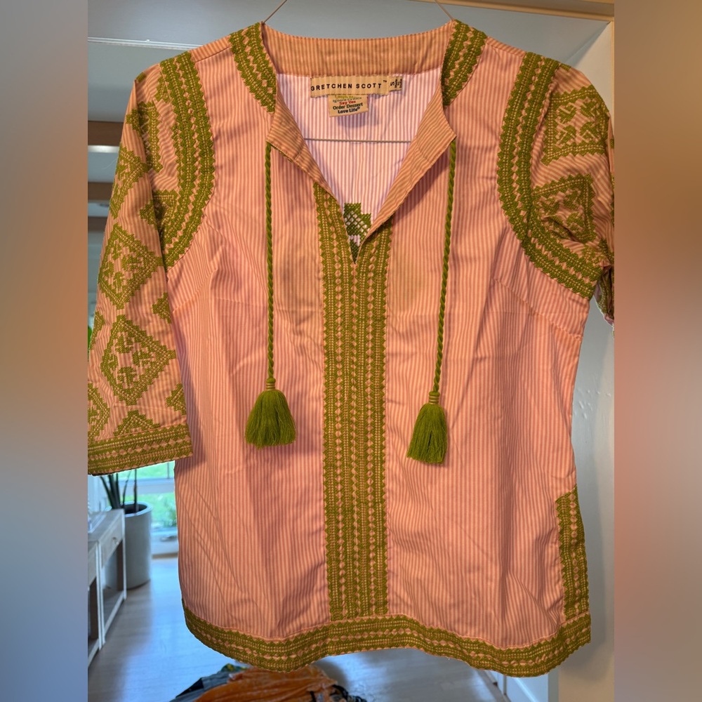 Gretchen Scott Tunic Size Small